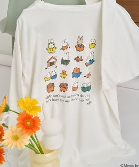 【フリークスストア/FREAK'S STORE】のmiffy バックプリントロンT 人気、トレンドファッション・服の通販 founy(ファニー) ファッション Fashion レディースファッション WOMEN トップス・カットソー Tops/Tshirt ロング / Tシャツ T-Shirts バッグ Bag A/W・秋冬 Aw・Autumn/Winter・Fw・Fall-Winter 冬 Winter イラスト Illustration スペシャル Special |ID:prp329100004202464