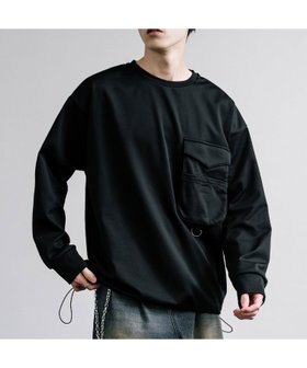 【ロッキーモンロー/Rocky Monroe】の裏起毛カットカルゼ ドローコードロンT 人気、トレンドファッション・服の通販 founy(ファニー) ファッション Fashion レディースファッション WOMEN トップス・カットソー Tops/Tshirt ロング / Tシャツ T-Shirts アウトドア Outdoor ドローコード Draw Cord フラップ Flap ポケット Pocket メンズ Mens ロング Long ワイド Wide おすすめ Recommend エレガント 上品 Elegant |ID:prp329100004202469