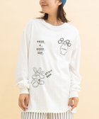 【プードゥドゥ/POU DOU DOU】のイラストプリントロンT 人気、トレンドファッション・服の通販 founy(ファニー) ファッション Fashion レディースファッション WOMEN トップス・カットソー Tops/Tshirt ロング / Tシャツ T-Shirts イラスト Illustration スマート Smart ランダム Random ルーズ Loose thumbnail オフホワイト|ID: prp329100004202495 ipo3291000000029114501