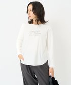 【ジョルジュ レッシュ/GEORGES RECH】のラメプリントラインストーンロゴカットソー 人気、トレンドファッション・服の通販 founy(ファニー) ファッション Fashion レディースファッション WOMEN トップス・カットソー Tops/Tshirt カットソー Cut and Sewn インナー Inner ジャケット Jacket ジャージー Jersey ストーン Stone プリント Print ベーシック Basic ボトム Bottom 羽織 Haori thumbnail ホワイト|ID: prp329100004202514 ipo3291000000029408787