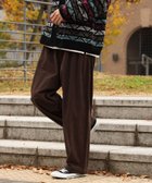 【ビームス ハート/BEAMS HEART / MEN】の【20%ポイントバック!】バルーン コーデュロイ イージーパンツ 24AW 人気、トレンドファッション・服の通販 founy(ファニー) ファッション Fashion メンズファッション MEN ボトムス Bottoms/Men 2024年 2024 2024-2025秋冬・A/W Aw/Autumn/Winter/Fw/Fall/2024-2025 A/W・秋冬 Aw・Autumn/Winter・Fw・Fall-Winter コーデュロイ Corduroy バルーン Balloon リラックス Relax ワイド Wide thumbnail BROWN|ID: prp329100004202759 ipo3291000000029469250