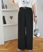 【ディスコート/Discoat】のよくばり2タックワイドパンツ 人気、トレンドファッション・服の通販 founy(ファニー) ファッション Fashion レディースファッション WOMEN パンツ Pants センター Center ポケット Pocket おすすめ Recommend thumbnail ブラック|ID: prp329100004202775 ipo3291000000032522030
