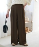 【ディスコート/Discoat】のよくばり2タックワイドパンツ 人気、トレンドファッション・服の通販 founy(ファニー) ファッション Fashion レディースファッション Fashion for Women パンツ Pants & Trousers センター Center, Center Line ポケット Pocket, Pocket Detail おすすめ Recommended / Our Picks thumbnail ブラウン|ID: prp329100004202775 ipo3291000000034568380