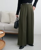 【ディスコート/Discoat】のよくばり2タックワイドパンツ 人気、トレンドファッション・服の通販 founy(ファニー) ファッション Fashion レディースファッション Fashion for Women パンツ Pants & Trousers センター Center, Center Line ポケット Pocket, Pocket Detail おすすめ Recommended / Our Picks thumbnail カーキ|ID: prp329100004202775 ipo3291000000034568386