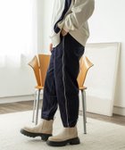 【ニコアンド/niko and】のストレッチカルゼテーパーパンツ 人気、トレンドファッション・服の通販 founy(ファニー) ファッション Fashion レディースファッション WOMEN パンツ Pants おすすめ Recommend ストレッチ Stretch テーパード Tapered トレーナー Trainer ボトム Bottom ポケット Pocket ループ Loop 人気 Popularity thumbnail ネイビー×サイドライン88|ID: prp329100004202830 ipo3291000000029118286