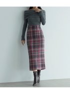 【スナイデル/SNIDEL】のロービングタイトスカート 人気、トレンドファッション・服の通販 founy(ファニー) ファッション Fashion レディースファッション WOMEN スカート Skirt ストレート Straight スリット Slit タイトスカート Tight Skirt チェック Check トレンド Trend 定番 Standard 人気 Popularity ミモレ Mimore 冬 Winter おすすめ Recommend thumbnail LGRY[005]|ID: prp329100004202861 ipo3291000000029118602