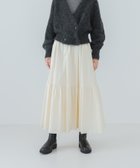 【アーバンリサーチ/URBAN RESEARCH】のコットンティアードロングスカート 人気、トレンドファッション・服の通販 founy(ファニー) ファッション Fashion レディースファッション WOMEN スカート Skirt ロングスカート Long Skirt 2024年 2024 2024-2025秋冬・A/W Aw/Autumn/Winter/Fw/Fall/2024-2025 A/W・秋冬 Aw・Autumn/Winter・Fw・Fall-Winter 冬 Winter おすすめ Recommend ギャザー Gather ショート Short シンプル Simple ティアード Tiered バランス Balance ブロード Broad ベーシック Basic 切替 Switching thumbnail ECRU|ID: prp329100004203086 ipo3291000000029120056