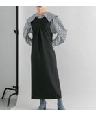 【ケービーエフ/KBF / URBAN RESEARCH】のBACKクロスジャンパースカート 人気、トレンドファッション・服の通販 founy(ファニー) ファッション Fashion レディースファッション WOMEN スカート Skirt 2024年 2024 2024-2025秋冬・A/W Aw/Autumn/Winter/Fw/Fall/2024-2025 A/W・秋冬 Aw・Autumn/Winter・Fw・Fall-Winter 冬 Winter インナー Inner コンパクト Compact スリーブ Sleeve センター Center ツイル Twill ロング Long thumbnail BLACK|ID: prp329100004203122 ipo3291000000029120190