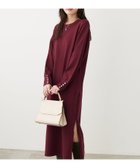 【ナチュラルクチュール/natural couture】のベルト付きサイドZIPきれいめニットワンピース 人気、トレンドファッション・服の通販 founy(ファニー) ファッション Fashion レディースファッション WOMEN ワンピース Dress ニットワンピース Knit Dresses ベルト Belts 2024年 2024 2024-2025秋冬・A/W Aw/Autumn/Winter/Fw/Fall/2024-2025 おすすめ Recommend なめらか Smooth ショート Short シンプル Simple ジップ Zip ポケット Pocket ロング Long エレガント 上品 Elegant thumbnail ボルドー|ID: prp329100004203156 ipo3291000000029120341