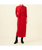 【シビラ/SYBILLA】の【SMART DRESS】スカーフデザインドレス 人気、トレンドファッション・服の通販 founy(ファニー) ファッション Fashion レディースファッション WOMEN ワンピース Dress ドレス Party Dresses コレクション Collection サテン Satin スカーフ Scarf スリット Slit とろみ Thickness ドレス Dress ドレープ Drape 定番 Standard ブラウジング Browsing ラップ Wrap thumbnail レッド|ID: prp329100004203201 ipo3291000000029120509