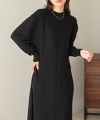 【バブ ブージュルード/Bab Bou Jeloud】のプチハイネック編みニットワンピース 人気、トレンドファッション・服の通販 founy(ファニー) ファッション Fashion レディースファッション WOMEN ワンピース Dress ニットワンピース Knit Dresses シンプル Simple 定番 Standard フィット Fit フロント Front ベスト Vest リラックス Relax ロング Long エレガント 上品 Elegant thumbnail BLACK|ID: prp329100004203223 ipo3291000000029120612