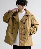 【ロッキーモンロー/Rocky Monroe】の60/40クロスSoronaDupont 中綿Pコート 人気、トレンドファッション・服の通販 founy(ファニー) ファッション Fashion レディースファッション WOMEN アウター Coat Outerwear コート Coats Pコート Pea Coats インナー Inner キルティング Quilting クラシカル Classical シンプル Simple ジャケット Jacket スーツ Suit ダウン Down ダブル Double トレンド Trend トレーナー Trainer バランス Balance フロント Front ベーシック Basic ポケット Pocket 防寒 Cold Protection ミリタリー Military メンズ Mens ルーズ Loose ロング Long ワーク Work A/W・秋冬 Aw・Autumn/Winter・Fw・Fall-Winter おすすめ Recommend thumbnail キャメル|ID: prp329100004203256 ipo3291000000029120759