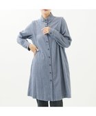 【ジャンニ ロ ジュディチェ/GIANNI LO GIUDICE】の洗える 先染めストライプロングブラウス 人気、トレンドファッション・服の通販 founy(ファニー) ファッション Fashion レディースファッション WOMEN トップス・カットソー Tops/Tshirt シャツ/ブラウス Shirts/Blouses おすすめ Recommend インナー Inner スタンド Stand ストライプ Stripe ベスト Vest ロング Long 洗える Washable thumbnail ネイビー|ID: prp329100004203266 ipo3291000000029120801