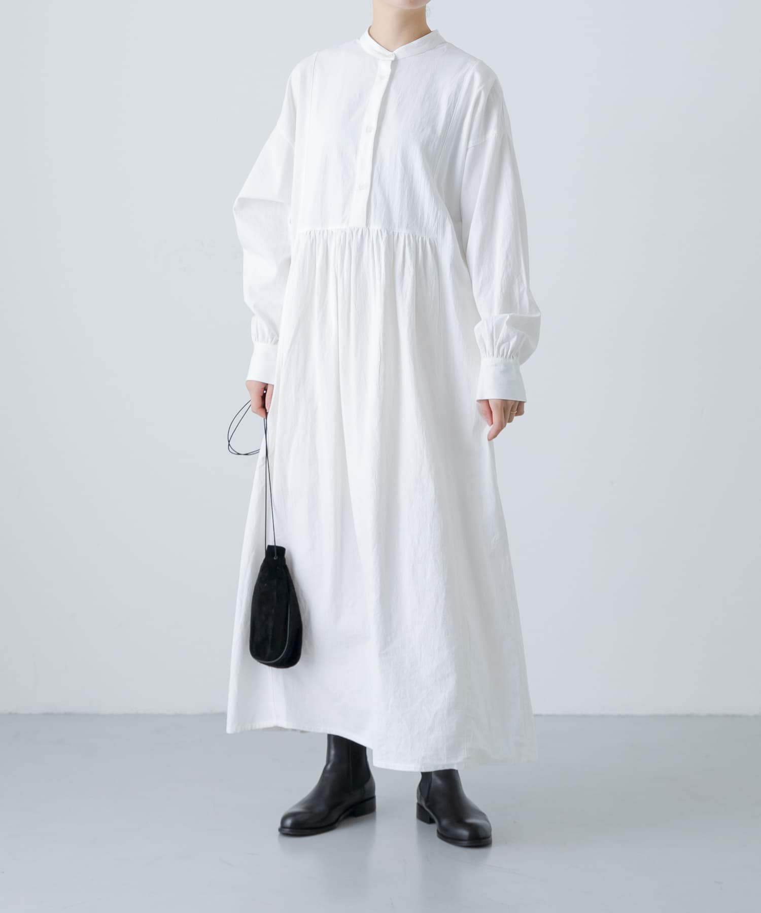 【かぐれ/kagure / URBAN RESEARCH】のコットンギャザーワンピース 人気、トレンドファッション・服の通販 founy(ファニー) 　ファッション　Fashion　レディースファッション　WOMEN　ワンピース　Dress　2024年　2024　2024-2025秋冬・A/W　Aw/Autumn/Winter/Fw/Fall/2024-2025　A/W・秋冬　Aw・Autumn/Winter・Fw・Fall-Winter　冬　Winter　おすすめ　Recommend　カーディガン　Cardigan　ギャザー　Gather　シンプル　Simple　ベスト　Vest　ポケット　Pocket　ワッシャー　Washer　 other-1|ID: prp329100004203278 ipo3291000000029120834