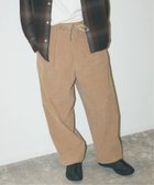 【ジャーナルスタンダード/JOURNAL STANDARD / MEN】の8W トリコットコーデュロイ オーバーパンツ ベージュ|ID: prp329100004203329 ipo3291000000029493885