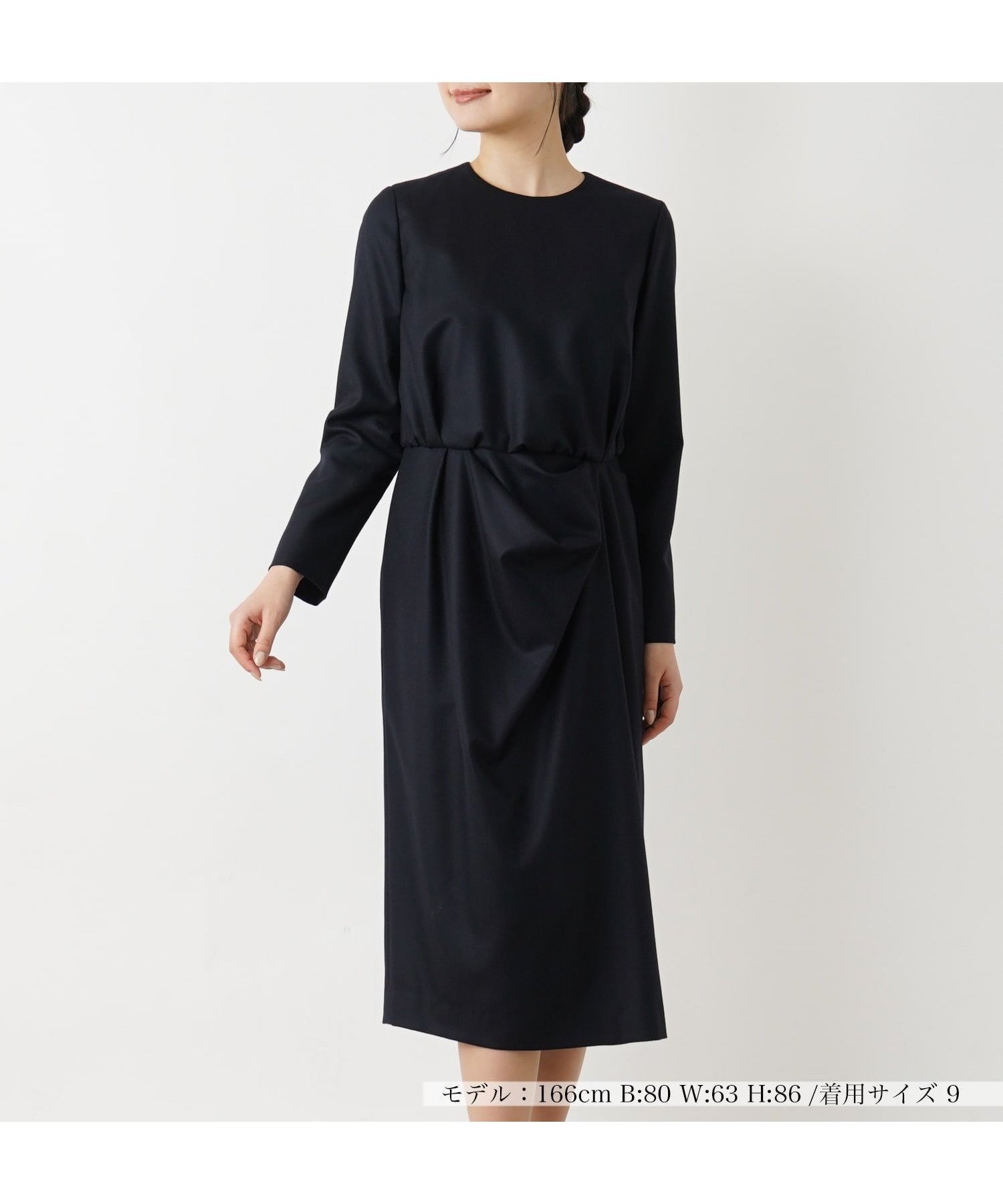 【レリアン/LEILIAN】のワンピース【ETERNAL】 人気、トレンドファッション・服の通販 founy(ファニー) 　ファッション　Fashion　レディースファッション　WOMEN　ワンピース　Dress　エレガント 上品　Elegant　スリット　Slit　フォルム　Form　ミモレ　Mimore　モダン　Modern　冬　Winter　 other-1|ID: prp329100004203336 ipo3291000000029534761