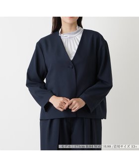 【レリアンプラスハウス/Leilian PLUS HOUSE】のジャケット【THE NEW】 人気、トレンドファッション・服の通販 founy(ファニー) ファッション Fashion レディースファッション WOMEN アウター Coat Outerwear ジャケット Jackets エレガント 上品 Elegant ジャケット Jacket プリーツ Pleats |ID:prp329100004203388