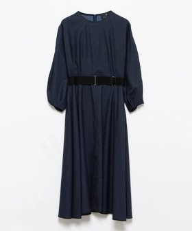 【ランバンコレクション/LANVIN COLLECTION】のウールデニムワンピース 人気、トレンドファッション・服の通販 founy(ファニー) ファッション Fashion レディースファッション WOMEN ワンピース Dress ダブル Double デニム Denim フェミニン Feminine フレア Flare |ID:prp329100004203402