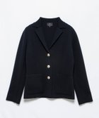 【ランバンコレクション/LANVIN COLLECTION】のミラノリブテーラードニットジャケット 人気、トレンドファッション・服の通販 founy(ファニー) ファッション Fashion レディースファッション WOMEN アウター Coat Outerwear ジャケット Jackets ジャケット Jacket マニッシュ Mannish ミラノリブ Milan Ribs 人気 Popularity 定番 Standard thumbnail ネイビー|ID: prp329100004203475 ipo3291000000029156517