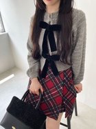 【リリーブラウン/Lily Brown】の【WEB限定カラー】ベロアリボンカーディガン 人気、トレンドファッション・服の通販 founy(ファニー) ファッション Fashion レディースファッション WOMEN トップス・カットソー Tops/Tshirt カーディガン Cardigans ベロア Velour thumbnail GRY[006]|ID: prp329100004203532 ipo3291000000029122270