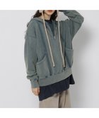 【ニコアンド/niko and】のスノーウォッシュジップパーカー 人気、トレンドファッション・服の通販 founy(ファニー) ファッション Fashion レディースファッション WOMEN トップス・カットソー Tops/Tshirt パーカ Sweats おすすめ Recommend チェック Check ハイネック High Neck パーカー Hoodie ポケット Pocket リラックス Relax ヴィンテージ Vintage 秋 Autumn/Fall thumbnail ブルー80|ID: prp329100004203691 ipo3291000000029123595