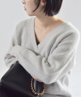 【シップス フォー ウィメン/SHIPS】のquaranciel フォックス ミックス アゼ Vネック ニット 人気、トレンドファッション・服の通販 founy(ファニー) ファッション Fashion レディースファッション WOMEN トップス・カットソー Tops/Tshirt ニット Knit Tops Vネック V-Neck 2023年 2023 2023-2024秋冬・A/W Aw/Autumn/Winter//Fw/Fall-Winter/2023-2024 おすすめ Recommend アクセサリー Accessories カーディガン Cardigan フォックス Fox ミックス Mix |ID:prp329100004203758