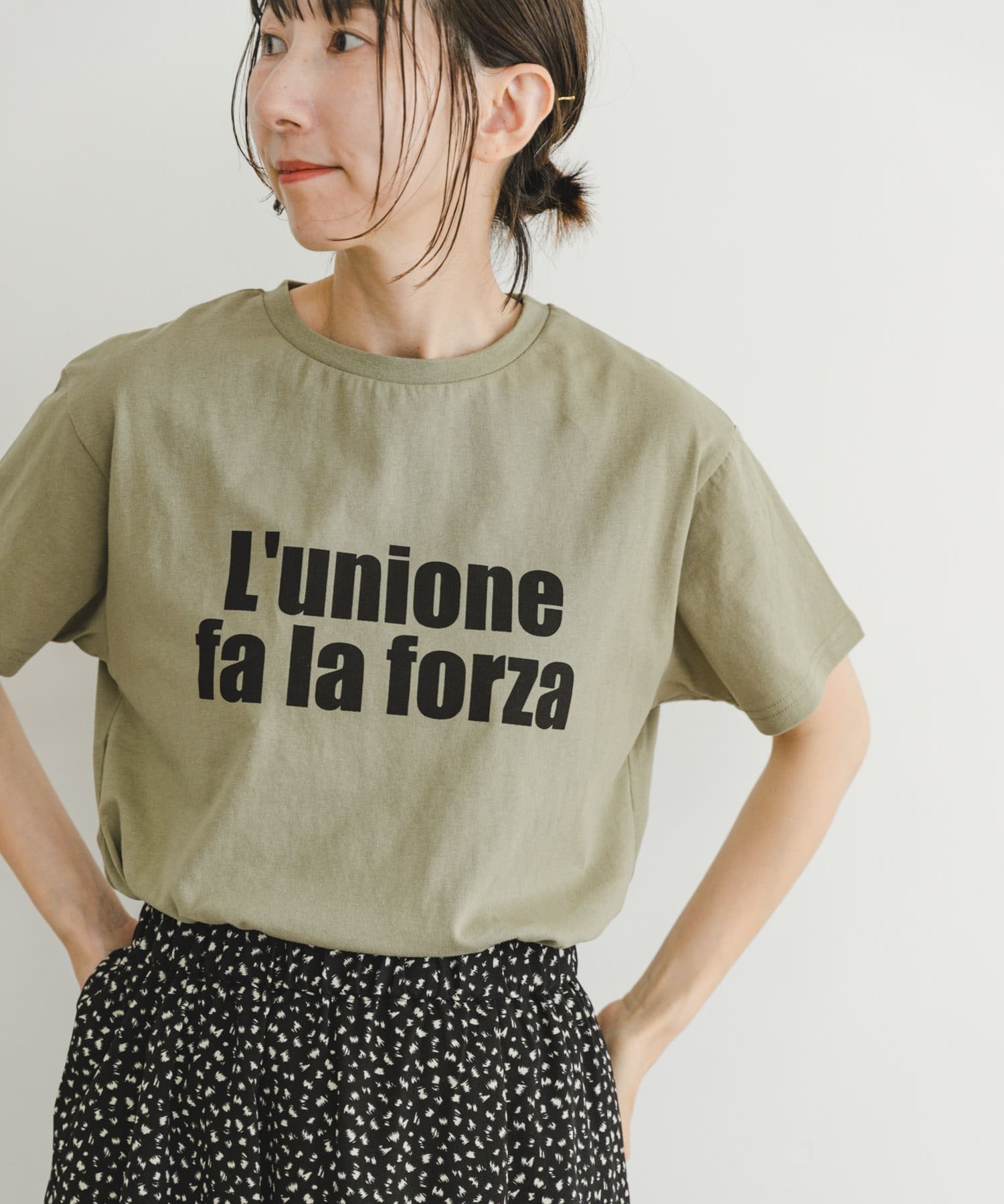 【その他のブランド/Other】のロゴハンソデTシャツ インテリア・キッズ・メンズ・レディースファッション・服の通販 founy(ファニー) 　ファッション　Fashion　レディースファッション　WOMEN　トップス・カットソー　Tops/Tshirt　シャツ/ブラウス　Shirts/Blouses　ロング / Tシャツ　T-Shirts　2024年　2024　2024春夏・S/S　Ss,Spring/Summer,2024　S/S・春夏　Ss・Spring/Summer　イタリア　Italy　インナー　Inner　キャミワンピース　Cami Dress　フロント　Front　プリント　Print　ベーシック　Basic　ボトム　Bottom　夏　Summer　L.KHK|ID: prp329100004203772 ipo3291000000029474477