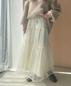 【ローリーズファーム/LOWRYS FARM】のチュールティアードスカート 人気、トレンドファッション・服の通販 founy(ファニー) ファッション Fashion レディースファッション WOMEN スカート Skirt ティアードスカート Tiered Skirts A/W・秋冬 Aw・Autumn/Winter・Fw・Fall-Winter おすすめ Recommend スキニー Skinny バランス Balance ペチコート Petticoat 人気 Popularity 冬 Winter thumbnail アイボリー08|ID: prp329100004203842 ipo3291000000029124942