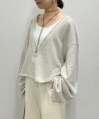 【パルグループ/PAL GROUP】の【Loungedress】スウェットVプルオーバー 人気、トレンドファッション・服の通販 founy(ファニー) ファッション Fashion レディースファッション WOMEN トップス・カットソー Tops/Tshirt パーカ Sweats プルオーバー Pullover スウェット Sweat ワンピース Dress ドレス Party Dresses インナー Inner キャミソール Camisole スウェット Sweat 再入荷 Restock/Back In Stock/Re Arrival おすすめ Recommend thumbnail グレー|ID: prp329100004203878 ipo3291000000029125389