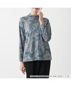 【レリアンプラスハウス/Leilian PLUS HOUSE】のカットソー【プラス企画】 人気、トレンドファッション・服の通販 founy(ファニー) ファッション Fashion レディースファッション WOMEN トップス・カットソー Tops/Tshirt カットソー Cut and Sewn ウォッシャブル Washable エレガント 上品 Elegant オリエンタル Oriental カットソー Cut And Sew デコルテ Decolletage ドレープ Drape フェミニン Feminine プリント Print ベーシック Basic ペイズリー Paisley 冬 Winter 定番 Standard thumbnail ブルー系|ID: prp329100004203921 ipo3291000000029188507