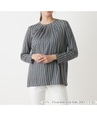 【レリアンプラスハウス/Leilian PLUS HOUSE】のカットソー【ROCHAS Premiere】 人気、トレンドファッション・服の通販 founy(ファニー) ファッション Fashion レディースファッション WOMEN トップス・カットソー Tops/Tshirt カットソー Cut and Sewn カットソー Cut And Sew ギャザー Gather クラシック Classic シンプル Simple ドレープ Drape パターン Pattern フィット Fit エレガント 上品 Elegant 長袖 Long Sleeve thumbnail ブルー|ID: prp329100004203925 ipo3291000000029188545