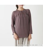 【レリアンプラスハウス/Leilian PLUS HOUSE】のカットソー【ROCHAS Premiere】 人気、トレンドファッション・服の通販 founy(ファニー) ファッション Fashion レディースファッション WOMEN トップス・カットソー Tops/Tshirt カットソー Cut and Sewn カットソー Cut And Sew ギャザー Gather クラシック Classic シンプル Simple ドレープ Drape パターン Pattern フィット Fit エレガント 上品 Elegant 長袖 Long Sleeve thumbnail ショッキングピンク|ID: prp329100004203925 ipo3291000000029188547