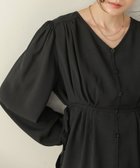 【バブ ブージュルード/Bab Bou Jeloud】のタックリボンブラウス 人気、トレンドファッション・服の通販 founy(ファニー) ファッション Fashion レディースファッション WOMEN トップス・カットソー Tops/Tshirt シャツ/ブラウス Shirts/Blouses ギャザー Gather スラックス Slacks ドレープ Drape ハーフ Half フェミニン Feminine フロント Front リボン Ribbon リラックス Relax thumbnail BLACK|ID: prp329100004203986 ipo3291000000029125969