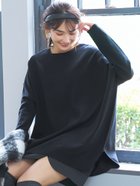 【コカ/COCA】のクルーネックニットチュニック 人気、トレンドファッション・服の通販 founy(ファニー) ファッション Fashion レディースファッション WOMEN トップス・カットソー Tops/Tshirt ニット Knit Tops スリーブ Sleeve チュニック Tunic ポケット Pocket thumbnail Black|ID: prp329100004204013 ipo3291000000029126207