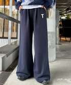 【チャオパニックティピー/CIAOPANIC TYPY】のワッペンスウェットパンツ 人気、トレンドファッション・服の通販 founy(ファニー) ファッション Fashion レディースファッション WOMEN パンツ Pants ストレート Straight トレンド Trend ワイド Wide おすすめ Recommend thumbnail ネイビー|ID: prp329100004204039 ipo3291000000029126362