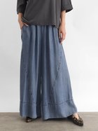 【ラシュッド/LASUD】のテンセルデニムワイドパンツ 人気、トレンドファッション・服の通販 founy(ファニー) ファッション Fashion レディースファッション WOMEN パンツ Pants ウォッシュ Wash デニム Denim ワイド Wide エレガント 上品 Elegant thumbnail ブルー|ID: prp329100004204048 ipo3291000000029126385