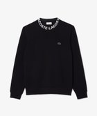 【ラコステ/LACOSTE / MEN】のネームジャカードモックネックスウェット 人気、トレンドファッション・服の通販 founy(ファニー) ファッション Fashion メンズファッション MEN ジャカード Jacquard ジャージ Jersey 人気 Popularity thumbnail ブラック|ID: prp329100004204378 ipo3291000000029567505