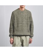 【その他のブランド/Other】のYAMAGATA ペーパー アゼ クルーネックニット OLIVE|ID: prp329100004204418 ipo3291000000029540112