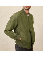 【バナナリパブリック ファクトリーストア/BANANA REPUBLIC FACTORY STORE / MEN】のBANANA REPUBLIC FACTORY STORE ヴィーガンスエード ボンバー ジャケット 人気、トレンドファッション・服の通販 founy(ファニー) ファッション Fashion メンズファッション MEN ジャケット Jacket スエード Suede ポケット Pocket thumbnail OLIVE|ID: prp329100004204438 ipo3291000000029511462