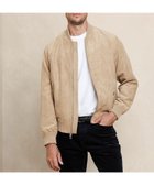 【バナナリパブリック ファクトリーストア/BANANA REPUBLIC FACTORY STORE / MEN】のBANANA REPUBLIC FACTORY STORE ヴィーガンスエード ボンバー ジャケット 人気、トレンドファッション・服の通販 founy(ファニー) ファッション Fashion メンズファッション MEN ジャケット Jacket スエード Suede ポケット Pocket thumbnail STONE|ID: prp329100004204438 ipo3291000000029511463