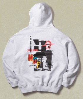 【ハフ/HUF】のCUT AND PASTE FLEECE HOODIE / ハフ パーカー 人気、トレンドファッション・服の通販 founy(ファニー) ファッション Fashion レディースファッション WOMEN トップス・カットソー Tops/Tshirt パーカ Sweats グラフィック Graphic コレクション Collection パーカー Hoodie ミリタリー Military ワーク Work 再入荷 Restock/Back In Stock/Re Arrival |ID:prp329100004204440