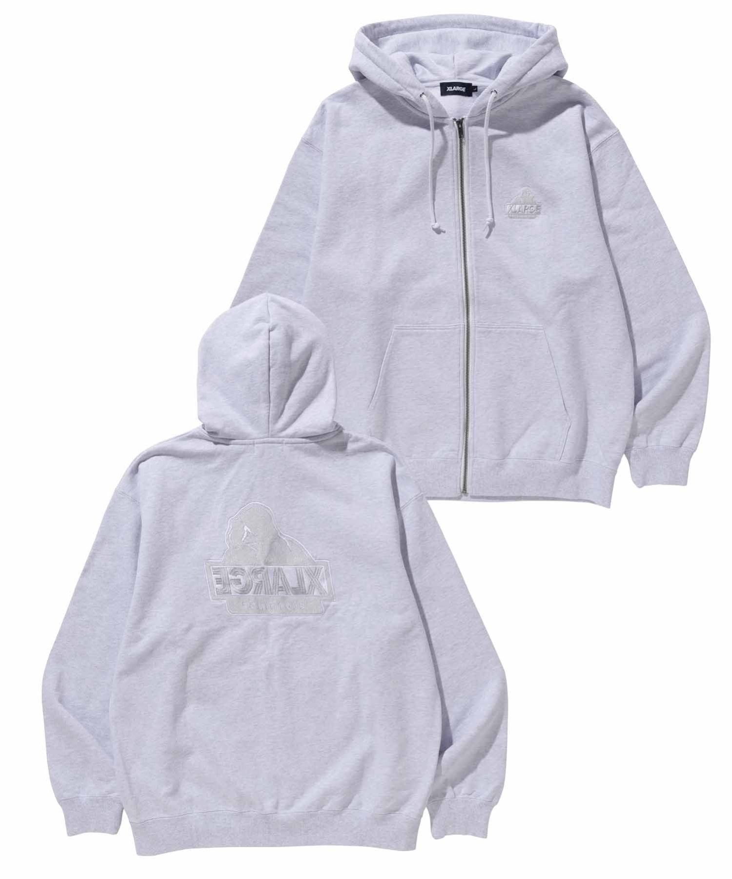 【エクストララージ/XLARGE】のBACKSIDE SLANTED OG ZIP HOODED SWEAT パーカー XLARGE 人気、トレンドファッション・服の通販 founy(ファニー) 　ファッション　Fashion　レディースファッション　WOMEN　トップス・カットソー　Tops/Tshirt　パーカ　Sweats　スウェット　Sweat　パーカー　Hoodie　フロント　Front　ベーシック　Basic　 other-1|ID: prp329100004204482 ipo3291000000029130562