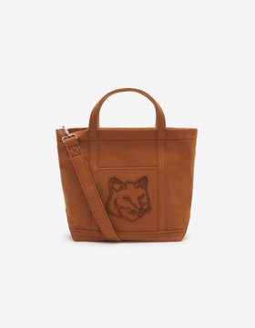 【メゾン キツネ/MAISON KITSUNE】のMaison Kitsune/FOX HEAD SMALL TOTE 人気、トレンドファッション・服の通販 founy(ファニー) ファッション Fashion レディースファッション WOMEN バッグ Bag A/W・秋冬 Aw・Autumn/Winter・Fw・Fall-Winter 冬 Winter キャンバス Canvas グログラン Grosgrain ショルダー Shoulder ツイル Twill ハンド Hand フォックス Fox フロント Front ポケット Pocket |ID:prp329100004204491