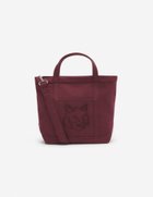 【メゾン キツネ/MAISON KITSUNE】のMaison Kitsune/FOX HEAD SMALL TOTE 人気、トレンドファッション・服の通販 founy(ファニー) ファッション Fashion レディースファッション WOMEN バッグ Bag A/W・秋冬 Aw・Autumn/Winter・Fw・Fall-Winter 冬 Winter キャンバス Canvas グログラン Grosgrain ショルダー Shoulder ツイル Twill ハンド Hand フォックス Fox フロント Front ポケット Pocket thumbnail REDSTAR|ID: prp329100004204491 ipo3291000000029430343