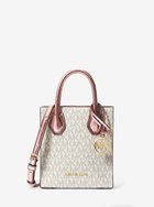 【マイケルコース/MICHAEL KORS】のMERCER ショッパートート クロスボディ エクストラスモール - MKシグネチャー マイケルコース 人気、トレンドファッション・服の通販 founy(ファニー) ファッション Fashion レディースファッション WOMEN バッグ Bag コレクション Collection ラグジュアリー Luxury thumbnail PINK|ID: prp329100004204494 ipo3291000000029538821