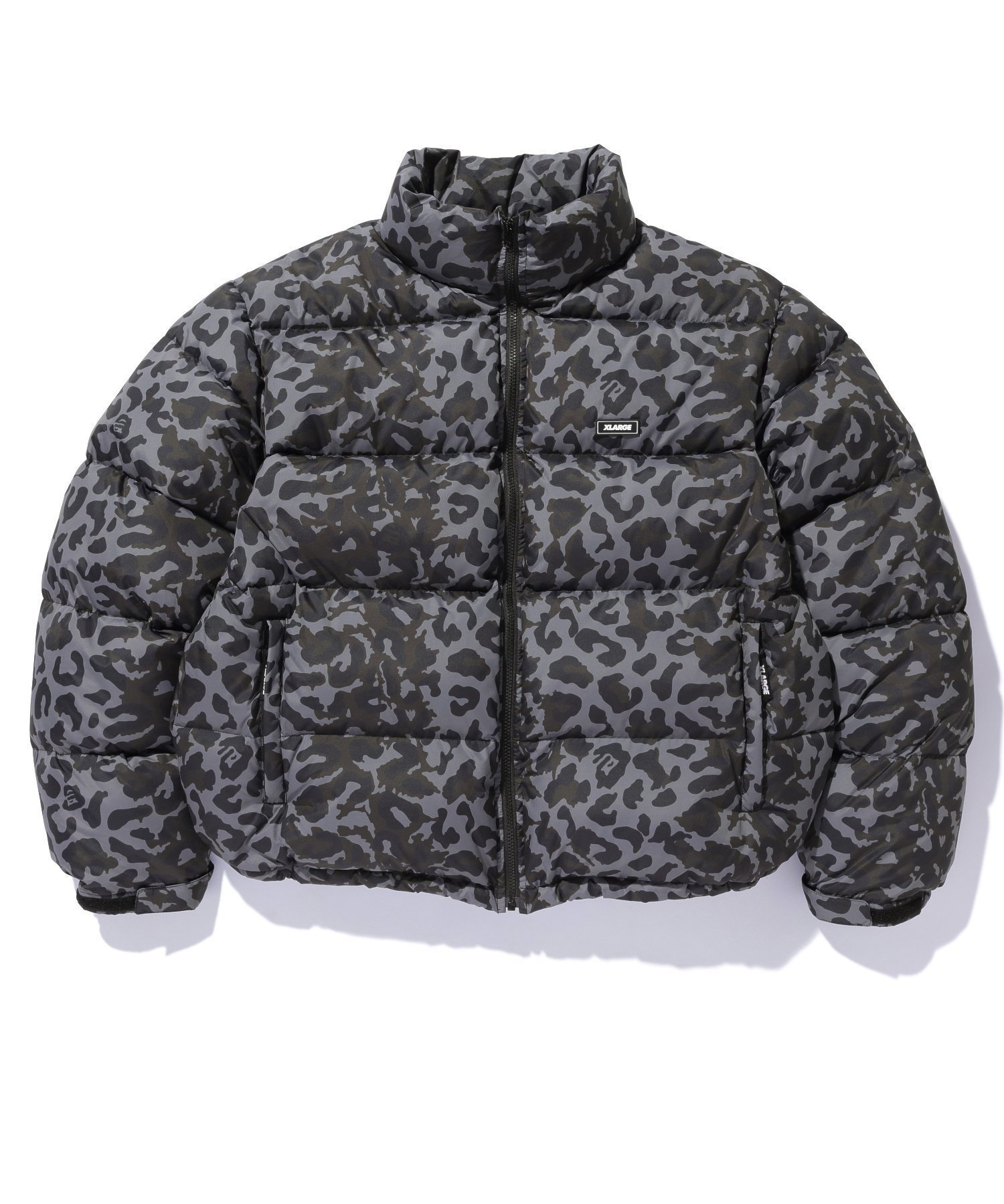 【エクストララージ/XLARGE / MEN】のDOWN JACKET インテリア・キッズ・メンズ・レディースファッション・服の通販 founy(ファニー) 　ファッション　Fashion　メンズファッション　MEN　シンプル　Simple　ジャケット　Jacket　ダウン　Down　ドローコード　Draw Cord　パッチ　Patch　ヒョウ　Leopard　ベーシック　Basic　ポケット　Pocket　ラバー　Rubber　MULTI|ID: prp329100004204499 ipo3291000000029898281