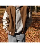 【ジップファイブ/ZIP FIVE】のウールライクスタジャン 人気、トレンドファッション・服の通販 founy(ファニー) ファッション Fashion レディースファッション WOMEN インナー Inner ウォーム Worm シンプル Simple スウェット Sweat トレンド Trend ミックス Mix thumbnail CAMEL×IVORY|ID: prp329100004204551 ipo3291000000029210041