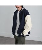 【ジップファイブ/ZIP FIVE】のウールライクスタジャン 人気、トレンドファッション・服の通販 founy(ファニー) ファッション Fashion レディースファッション WOMEN インナー Inner ウォーム Worm シンプル Simple スウェット Sweat トレンド Trend ミックス Mix thumbnail NAVY×IVORY|ID: prp329100004204551 ipo3291000000029210048