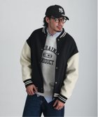 【ジップファイブ/ZIP FIVE】のウールライクスタジャン 人気、トレンドファッション・服の通販 founy(ファニー) ファッション Fashion レディースファッション WOMEN インナー Inner ウォーム Worm シンプル Simple スウェット Sweat トレンド Trend ミックス Mix thumbnail BLACK×IVORY|ID: prp329100004204551 ipo3291000000029210057