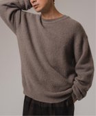 【エディフィス/EDIFICE / MEN】のスリアルパカミックス クルーネックニット 人気、トレンドファッション・服の通販 founy(ファニー) ファッション Fashion メンズファッション MEN インナー Inner ストレッチ Stretch モヘア Mohair thumbnail ベージュ A|ID: prp329100004204576 ipo3291000000029543404